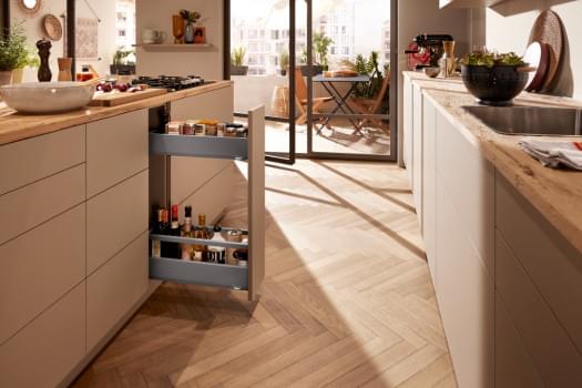 SPACE TWIN - Cabinet Application from Blum