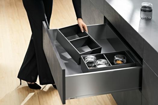 Frame - Front Fronted Pull-Out and Inner Pull-Out from Blum