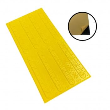 Ultimate Tactile Peel & Stick - Directional 300mm x 600mm Tough Aussie Made - VIC Roads Approved from Safety Xpress