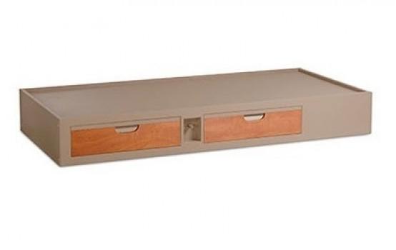 Titan Panel Base Bed With Laminate Drawers