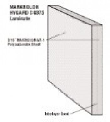 Makrolon Hygard CG375 (Two-Ply/ Architectural Security Glazing Applications)