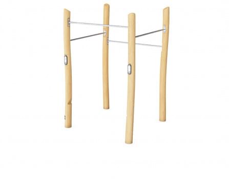 FRO218 - Square Pull Up Station Robinia