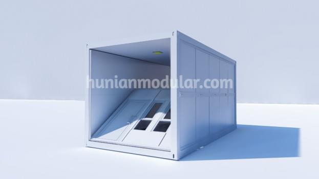 Folding Container / Rumah Lipat Modular from GMS Engineering