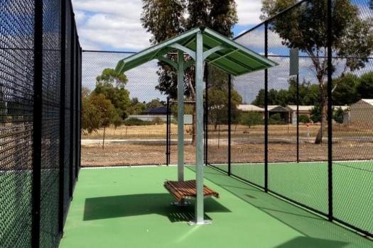 Tennis Court Shelter from Commercial Systems Australia