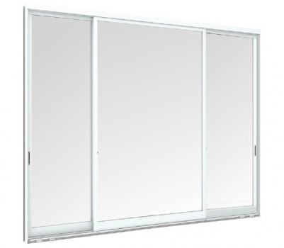 VIEW AND VIEW PLUS - Sliding Window 3 Panels On 2 Tracks SFS