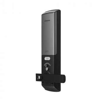 Samsung SHP H60R WiFi RF Card Smart Door Lock (Silver) from The PLC Group