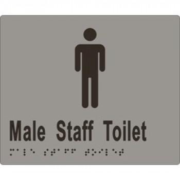 ML16244 Male Staff Toilet Braille