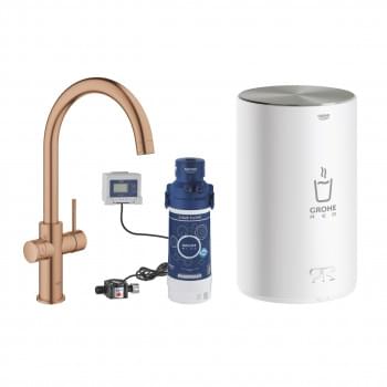 GROHE Red Duo Tap and M Size Boiler 30058DL1