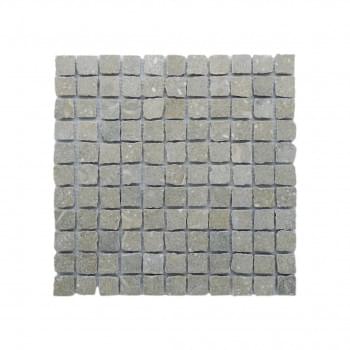 Chateau Limestone Square Rustic Mosaic from Graystone Tiles & Design Studio