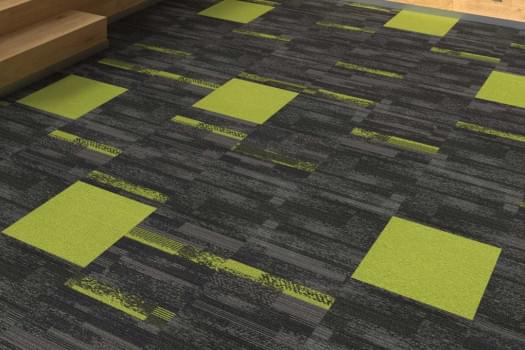 Argentium Carpet Tiles from Acoufelt
