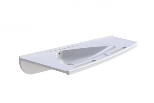 1000mm Solid Surface Washbasin – Left Hand - PS42-208-00