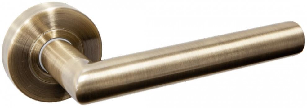 Hafele Glenelg Lever Handle - Satin stainless steel from Hafele Australia