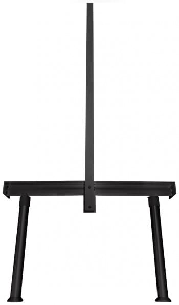 ML_BSBISLAND_BLK Designer Black Adjustable Island Bench Seat Bracket from METLAM