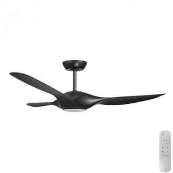 Origin DC Ceiling Fan With Remote & CCT LED Light - Black 56″ from Universal Fans x Fanco