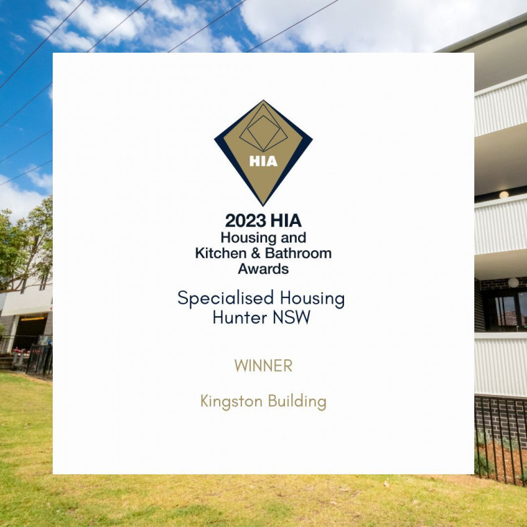 Specialised Housing Award Kingston Building Winner, Category Sponsored by Häfele