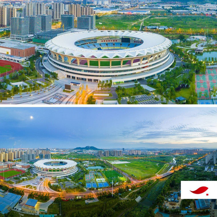 [China] A PTFE Canopy for Kuishan Stadium