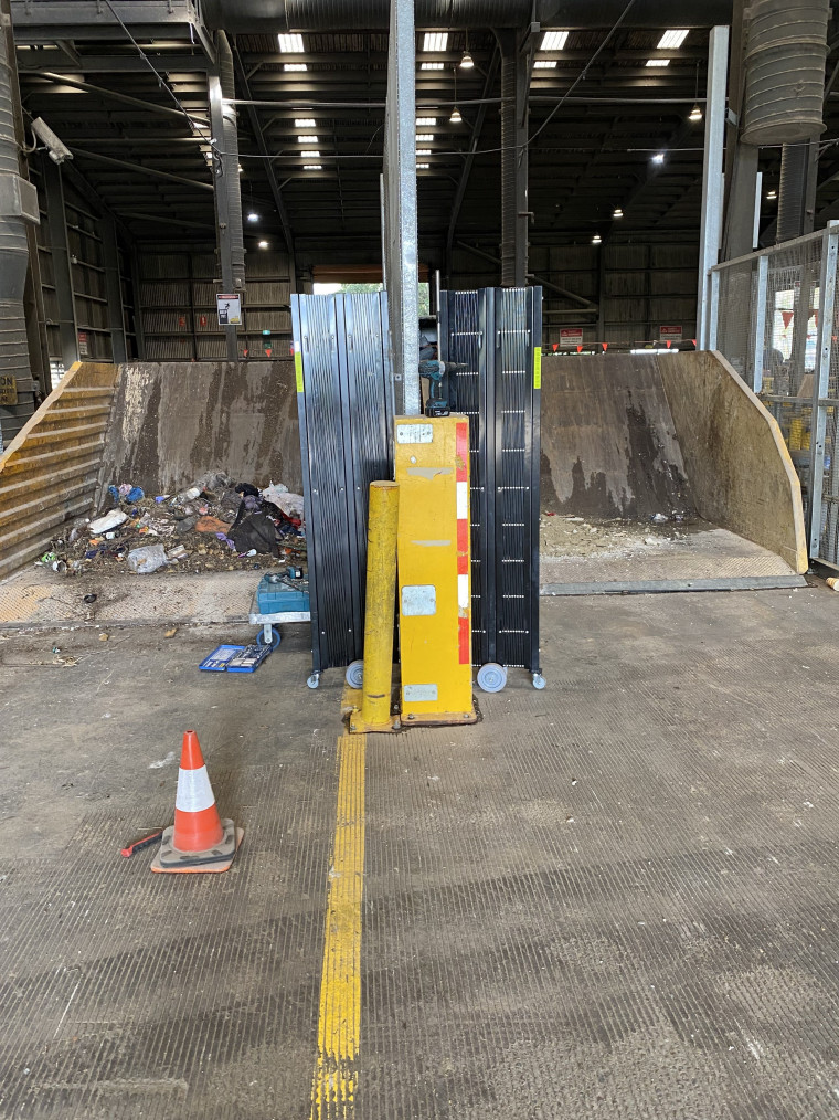 Security Mobile Trellis Doors Secure Waste Recycling Facilities
