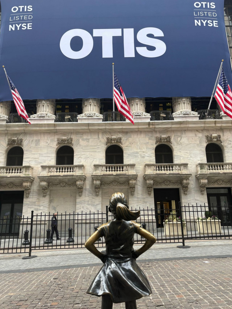 Otis Listed NYSE