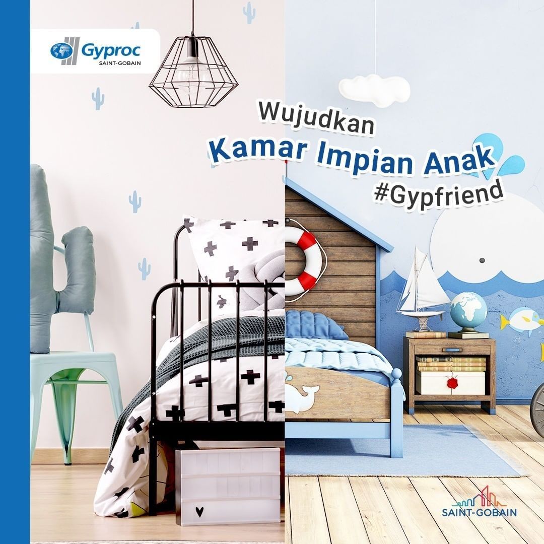 Wujudkan Kamar Impian Anak By Gyproc Indonesia Archify Indonesia