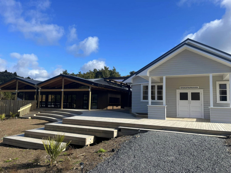 Concrete Polishing in  Whakapaumahara Marae in Whananaki!