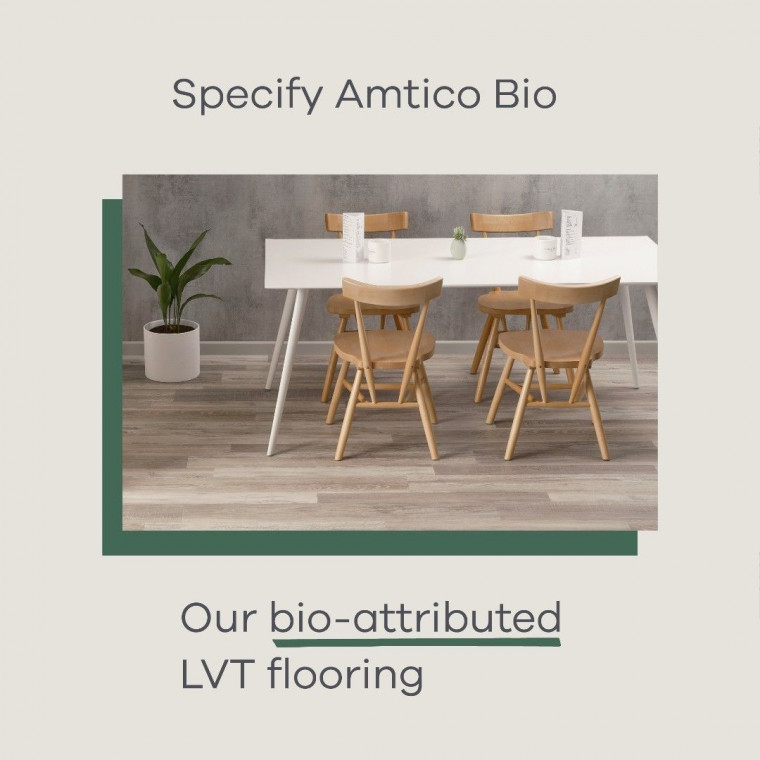 Low-carbon Amtico Bio LVT