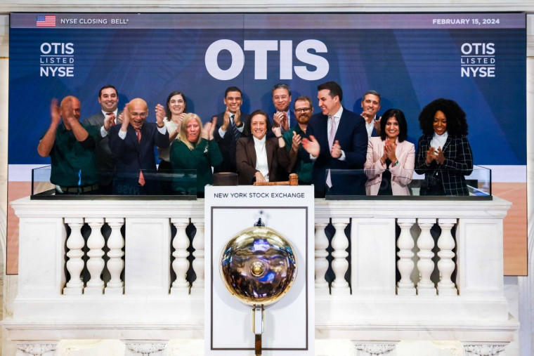 Otis Listed NYSE