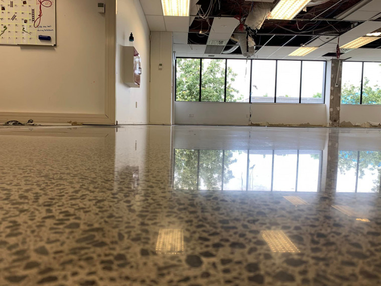 Urban Gloss Job Completed in an Office Building