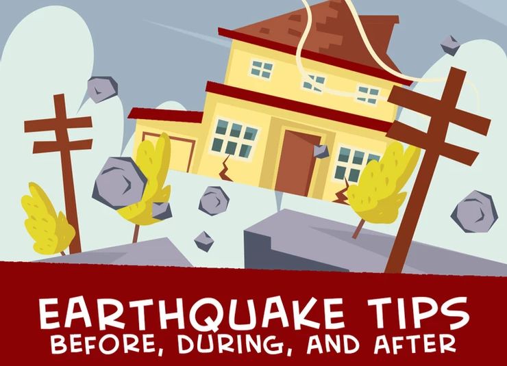 after an earthquake safety