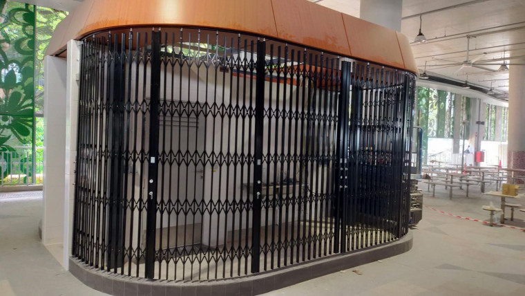 Australian Company Supplies its Premium Grade Curved Folding door for Singapore Government Contract