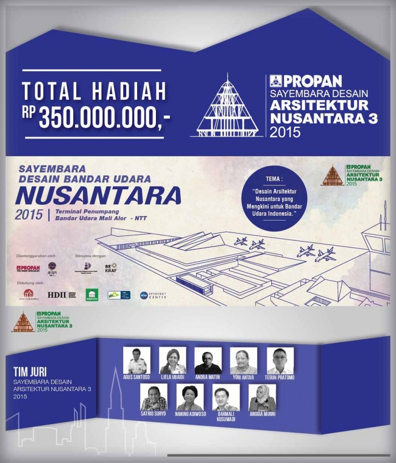 Anggia Murni become one of the jury in Nusantara Airport design competition 2015