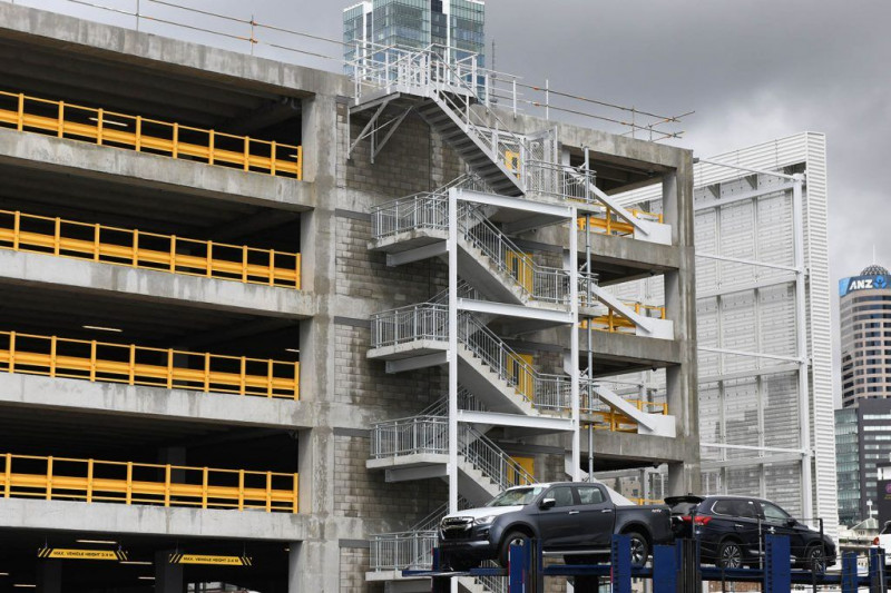 Cost-Effective, Functional Balustrade Systems At Bledisloe Wharf Carparking Facility
