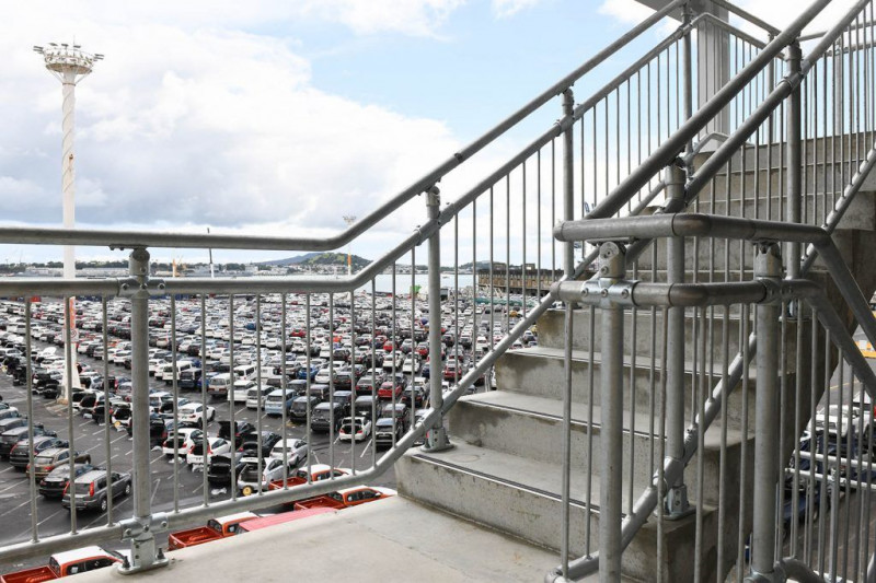 Cost-Effective, Functional Balustrade Systems At Bledisloe Wharf Carparking Facility