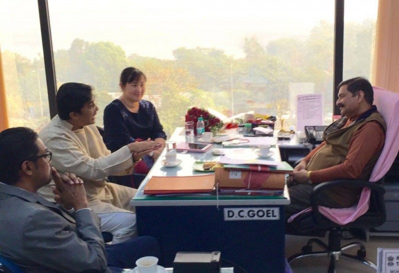Product presentation and Meeting with Health Minister at New Delhi