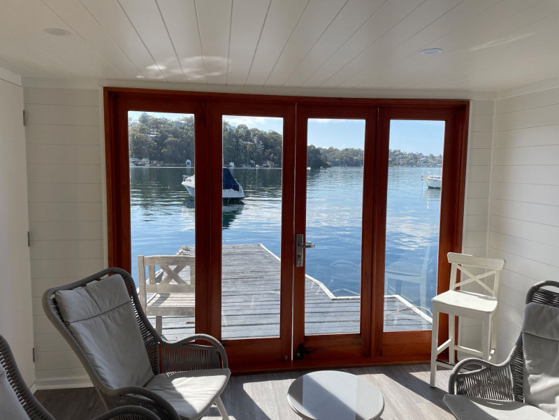 Sanicubic 1GR Helps Homeowners Turn a Boatshed Into Guest Accommodation