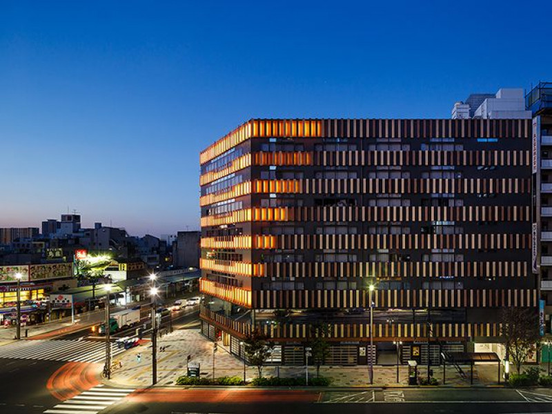DNP Aluminium Decor Panel : Tsukiji KY Building