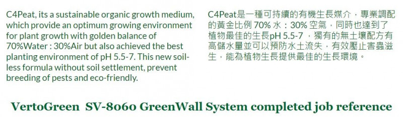 VertoGreen SV-8060 Green Wall System