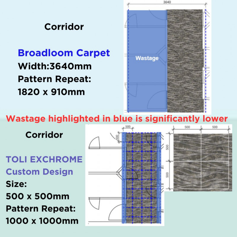 EXCHROME – Personalise your carpet design