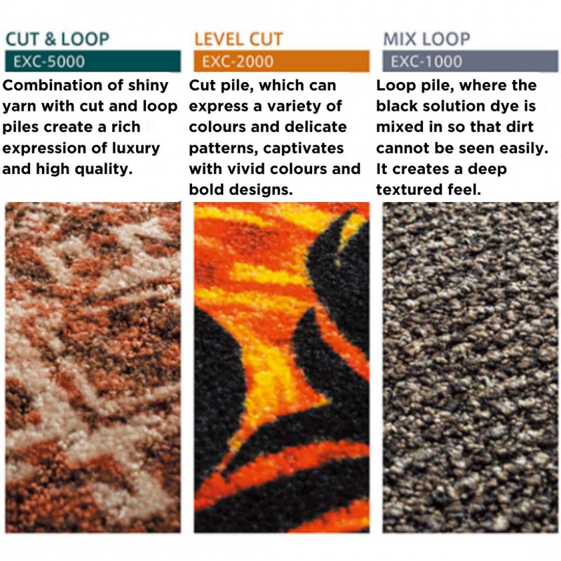 EXCHROME – Personalise your carpet design