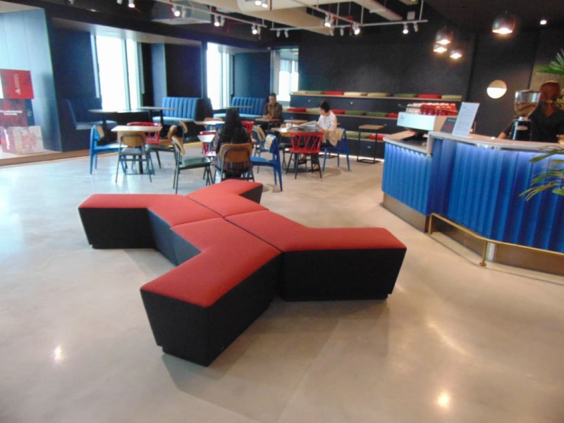 Mapei's Project in Cushman and Wakefield Office, Jakarta