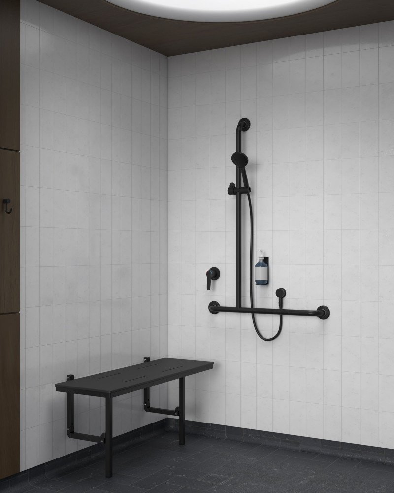 Care’s new finishes bring flexibility to accessible bathrooms