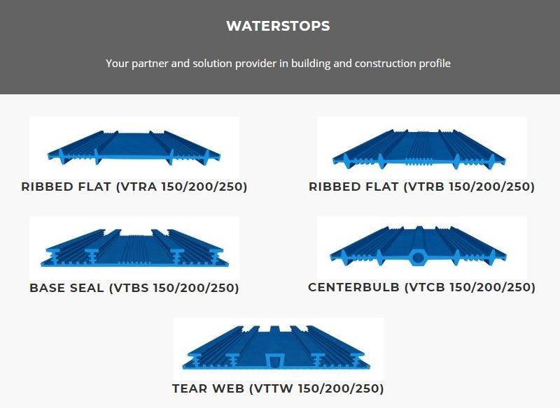Introducing PVC Waterstop by Builden Industries