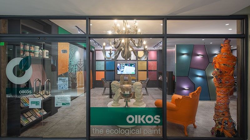 New Only Oikos showroom in Makati City, Philippines.