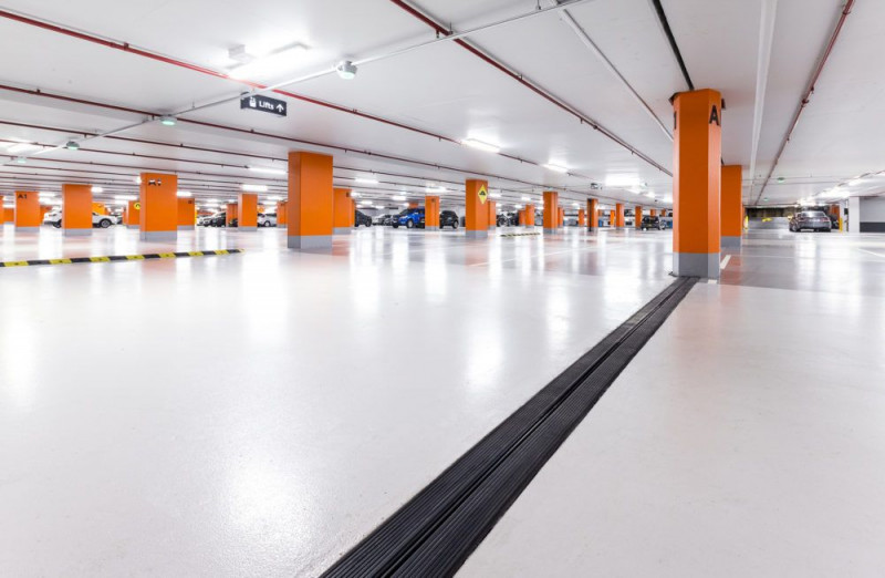 Parking Expansion Joint Covers in Casino Multi-Storey