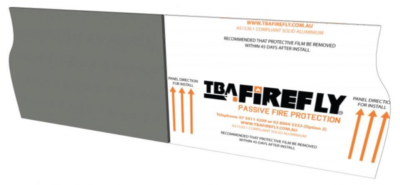 New Product Release - TBA Firefly Aluminium Solid Panel